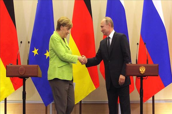 Putin and Merkel met in Sochi, discussed Syria