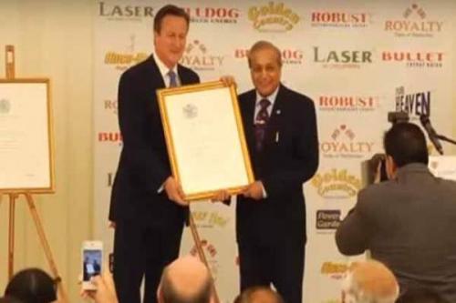 Raminder Singh Ranger chairman of Sun Mark Ltd honoured by Queen Elizabeth II