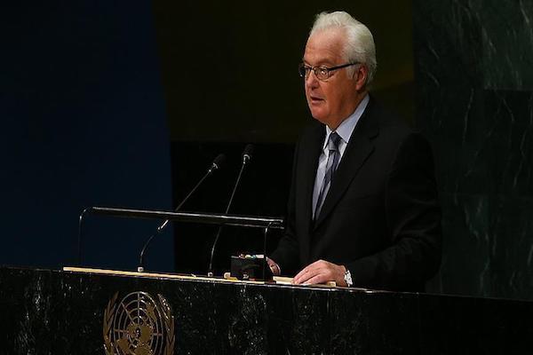 UN chief offered condolences to Russia's  UN envoy Churkin