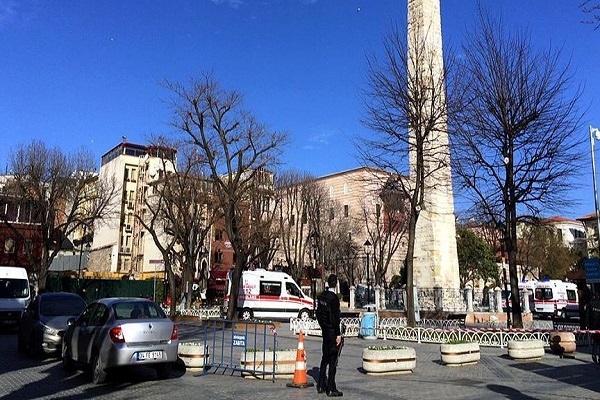 Explosion at Istanbul's Sultanahmet tourist district