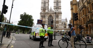 Man arrested after car hits people near parliament