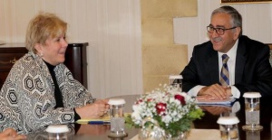 Turkish Cypriot president, UN envoy discuss Cyprus