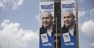 Netanyahu stresses settlement policy before Israel vote