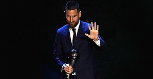 Lionel Messi wins Best FIFA Men's Player award