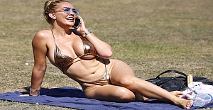 What a British Summer, The Big Brother star Aisleyne Horgan Wallace sets pulses racing, Wallace in swimsuit