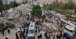 At least six people were killed and 202 others injured when a magnitude 6.6 earthquake jolted the city of Izmir