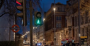 New green woman traffic light signals celebrate the contribution of women on International Women’s Day