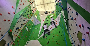 Scaling new heights with relaunch of Enfield Council's Craig Park climbing wall