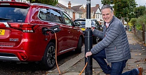 Enfield Council has installed more than 50 electric vehicle sockets in street lampposts across the borough