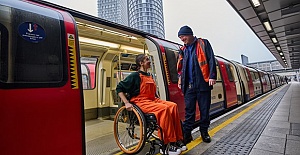 Step free access, brand new bridging device on the Jubilee line