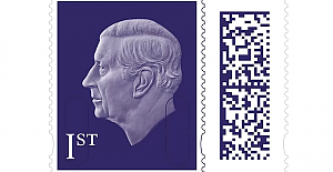 King Charles unadorned new stamp design revealed