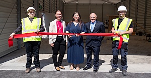 Students on site as the Enfield Construction Skills Academy officially opens