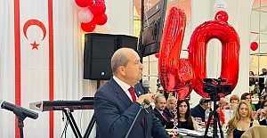 Turkish Cypriots marked the 40th anniversary of the establishment of the TRNC
