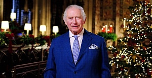 Britain's King Charles III on Monday wished a Christmas of peace on Earth