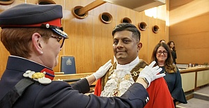 Cllr Mohammad Islam has been sworn in as the new Mayor of Enfield