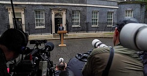 Rishi Sunak announces a general election in a statement outside Downing Street