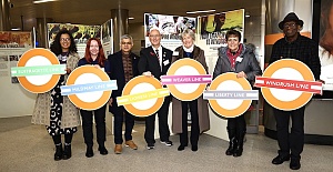 Mayor of London officially launches the new London Overground line names and colours