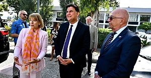 UK AMBASSADOR TO TURKEY VISITS FETHIYE