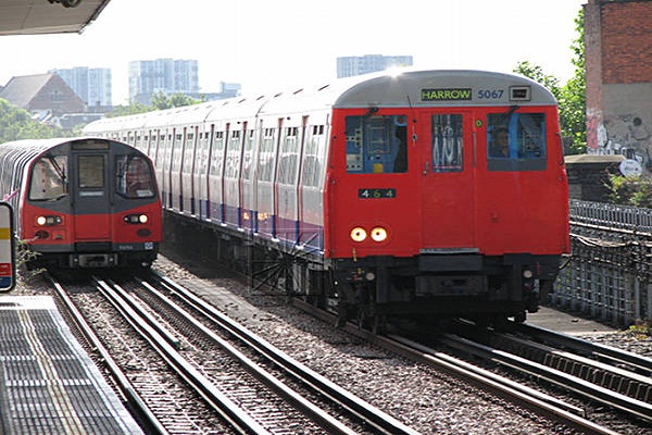 The last of the old Metropolitan line trains