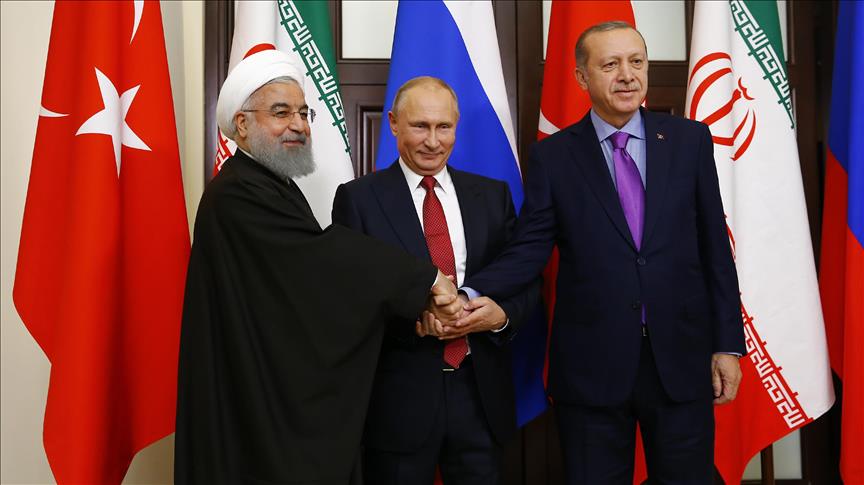Presidents of Turkey, Russia and Iran discussed Syria in Sochi