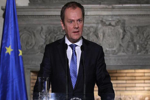 Turkey's EU bid 'only possible' with Cyprus settlement, Tusk says