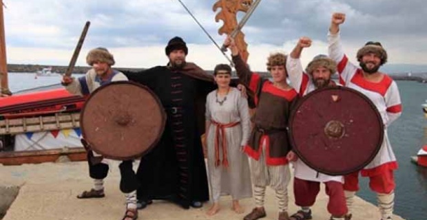 Vikings arrive on Turkish coast