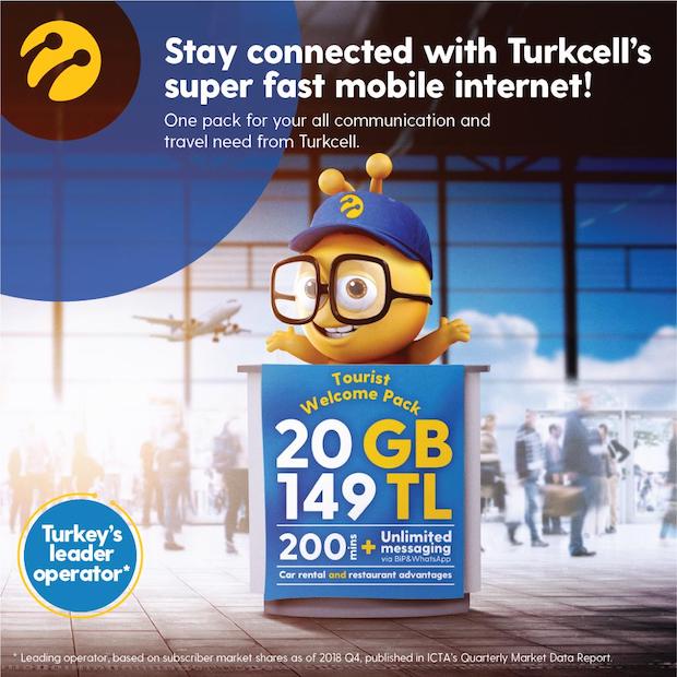 tourist welcome pack turkcell kaufen