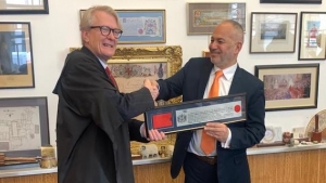 Enver Kannur awarded The Freedom of the City of London